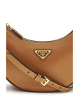 Prada Beige Calf Leather Bos Taurus Shoulder Bag
