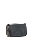 Saint Laurent Black Lamb Ovis Aries Aries Shoulder Bag