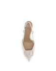 Valentino Garavani Beige Calf Leather Bos Taurus High Heel Pumps