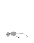 Alexander McQueen Gray Metal Sunglasses