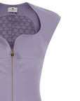 Elisabetta Franchi Purple Polyester Midi Dress