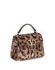 Valentino Garavani Multicolor Silk Handbag