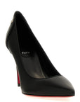 Christian Louboutin Black Napa Leather / Calf Bos Taurus High Heel Pumps