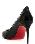 Christian Louboutin Black Napa Leather / Calf Bos Taurus High Heel Pumps
