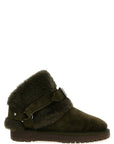 Burberry Bicolor Leather Ankle Boots
