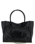 Balenciaga Black Lamb Leather Tote Bag