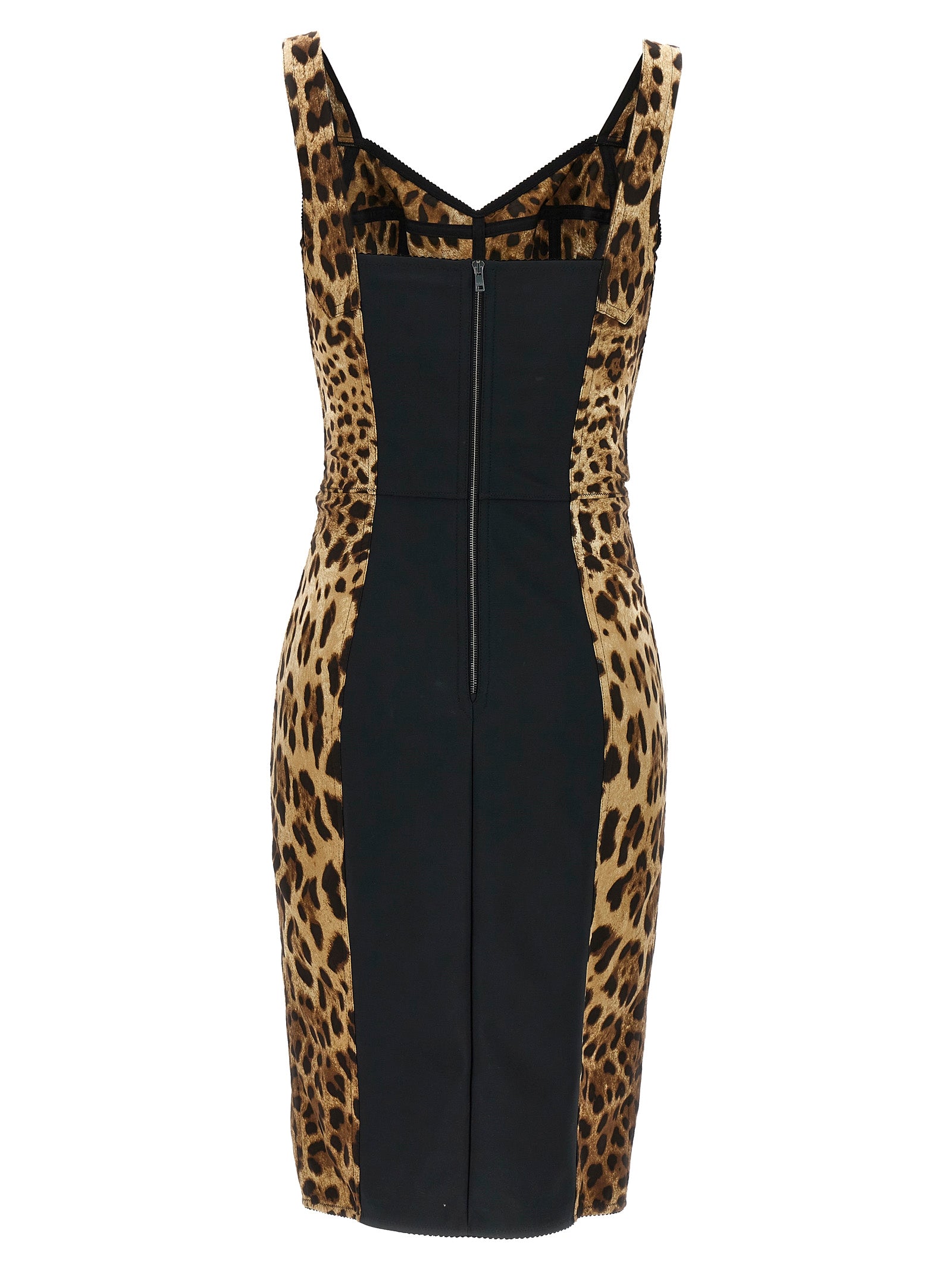 Dolce &amp; Gabbana Multicolor Silk Cocktail Dress