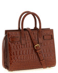 Saint Laurent Brown Calfskin Handbag
