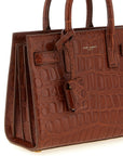 Saint Laurent Brown Calfskin Handbag
