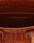 Saint Laurent Brown Calfskin Handbag