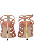 Tom Ford Pink Leather Stiletto Heel Sandals