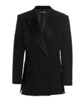 Dolce & Gabbana Black Acetate Blazer