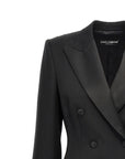 Dolce & Gabbana Black Virgin Wool Blazer