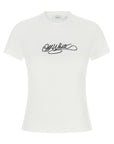 Off-White White Cotton T-Shirt
