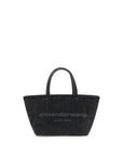 Alexander Wang Gray Cotton Shoulder Bag
