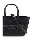 Alexander Wang Gray Cotton Shoulder Bag