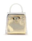 Ferragamo Black Pvc Handbag
