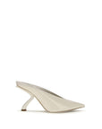 Ferragamo Beige Calf Leather Bos Taurus Mules