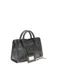 Balenciaga Gray Lamb Ovis Aries Aries Shoulder Bag