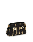 Ferragamo Brown Hair Shoulder Bag