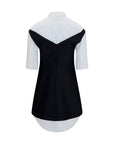 Balenciaga Black Wool Oves Aries Casual Dress