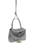 Balenciaga Gray Calfskin Handbag