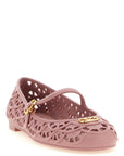 Valentino Garavani Multicolor Polyvinyl Ballet Flats