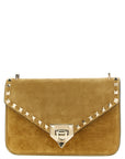 Valentino Garavani Beige Calfskin Crossbody Bag