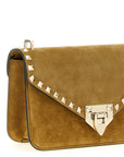 Valentino Garavani Beige Calfskin Crossbody Bag