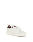 Balmain White Calf Leather Bos Taurus Athletic Sneakers