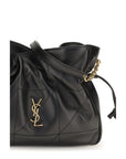 Saint Laurent Black Lamb Ovis Aries Aries Shoulder Bag