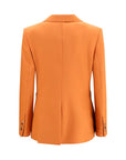 Chloé Orange Wool Oves Aries Blazer