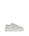 Miu Miu White Polyamide Platform Sneakers