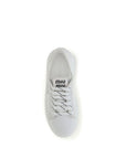 Miu Miu White Polyamide Platform Sneakers