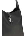 Saint Laurent Black Calf Leather Bos Taurus Shoulder Bag