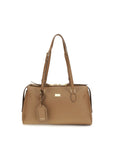 Dolce & Gabbana Beige Calf Leather Bos Taurus Shoulder Bag