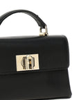 Furla Black Leather Crossbody Bag
