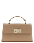 Furla Beige Calfskin Crossbody Bag