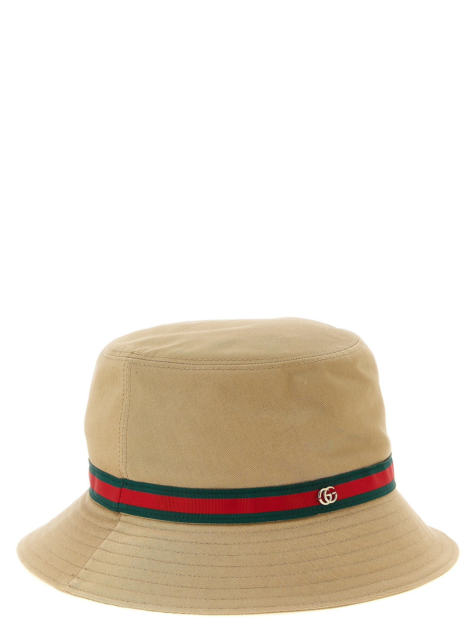 Gucci Beige Cotton Bucket Hat