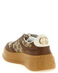 Gucci Brown Calfskin Chunky Sneakers