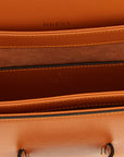 Gucci Orange Calfskin Shoulder Bag