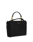 Coccinelle Black Calf Leather Bos Taurus Shoulder Bag