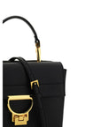 Coccinelle Black Calf Leather Bos Taurus Shoulder Bag