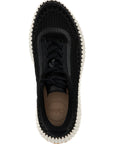 Chloé Bicolor Polyester Athletic Sneakers
