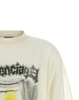 Balenciaga White Cotton T-Shirt
