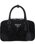 Prada Black Fabric Handbag