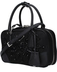 Prada Black Fabric Handbag