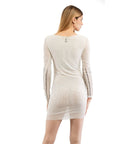 Patrizia Pepe White Polyester Casual Dress