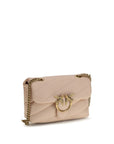 PINKO Multicolor Calf Leather Bos Taurus Shoulder Bag