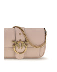 PINKO Multicolor Calf Leather Bos Taurus Shoulder Bag